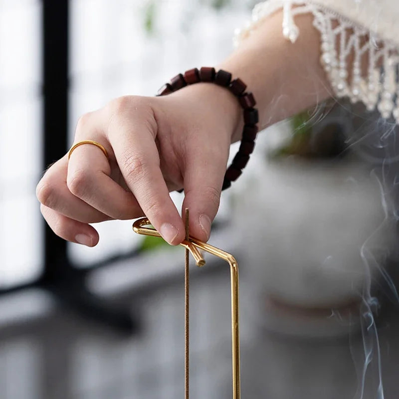 Upside-Down Wooden Incense Burner