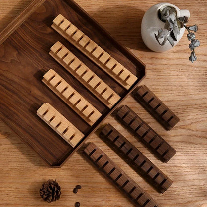 Wooden Grid Cable Organizer