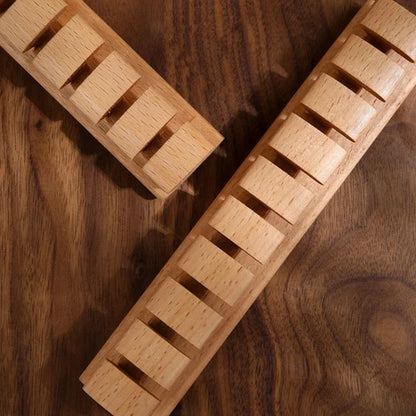 Wooden Grid Cable Organizer